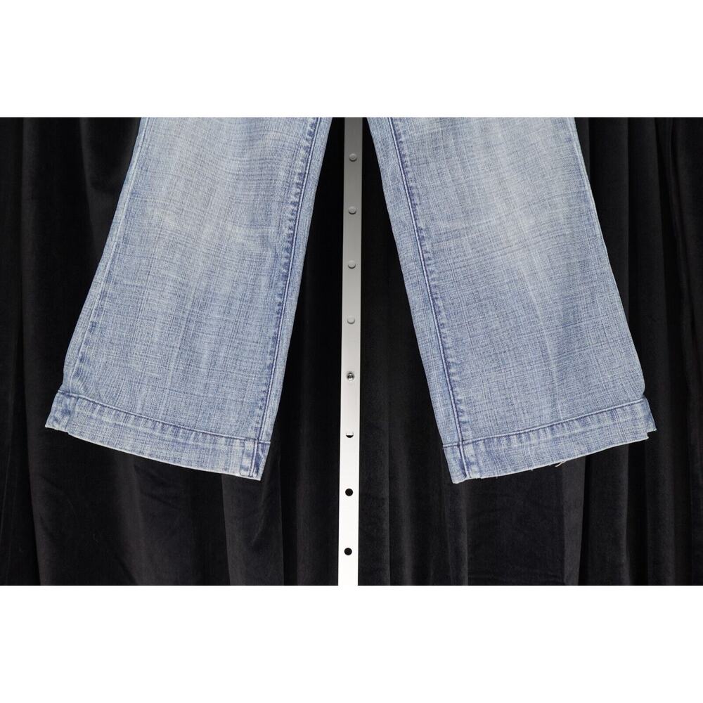 7 For All Mankind Women's 100% Cotton Crop Dojo Wide Leg 5-Pocket Jeans Size 25 - Picture 6 of 16